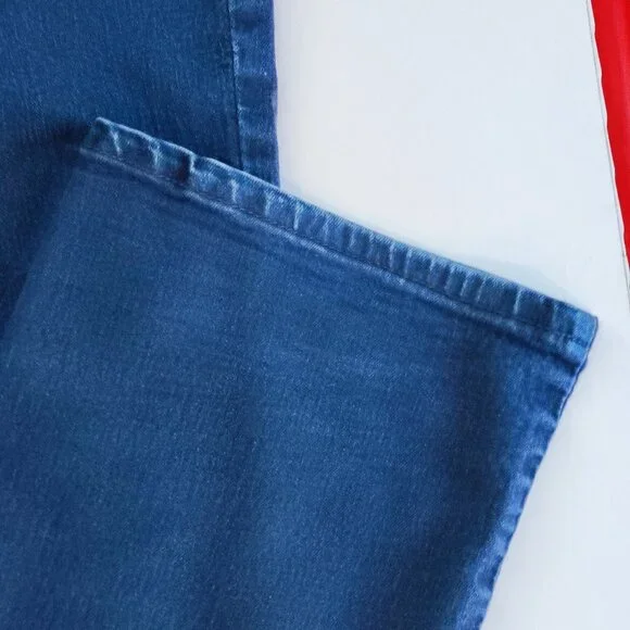 Lee Rider jeans denim blue women's waist size 18 - Picture 7 of 12